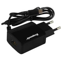 Ecopower Cargador EP-7037 USB-C/USB-A 20W Negro