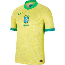 Camiseta Nike Masculino Brasil Dri-Fit s Amarelo - FJ4284706