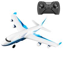 Aviao de Isopor 4DRC Roc 4D-G2 com Controle Remoto - Branco