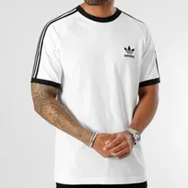 Remera Adidas 3-Stripes Tee Blanco