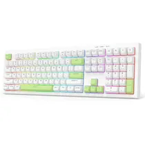 Teclado Redragon Crux K518-RGB-WG - White