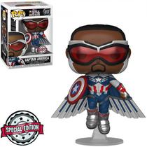 Funko Pop Marvel The Falcon And The Winter Soldier Exclusive - Captain America 817