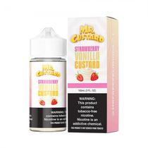 Essencia Vape MR Custard Strawberry Vanilla Custard 0MG 100ML