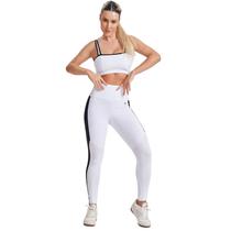 Conjunto Deportivo Femenino Let s GYM Court Top + Leggings