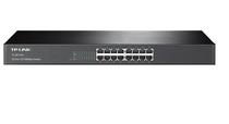 Switch TP-Link TL-SF1016 de Montagem Em Rack de 16-Portas 10/100MBPS