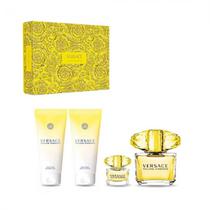 Kit Perfume Versace Yellow Diamond Feminino 4PCS