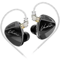 Auricular de Retorno KZ Vader Pro Versão Balanceada 3.5 MM - Preto