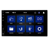 Central Multimídia Fitto FDI-MP5 - Universal - USB/SD - Bluetooth - 7"