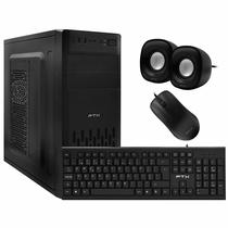 Gabinete Kit FTX 3155 Fonte 500W / Speaker / Mouse / Teclado Portugues - Preto