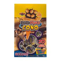 Choco Crunch Cono Las Delicias Caixa com 20 Unidades