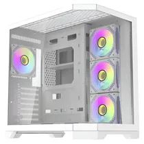 Gabinete Gamer Aigo FT418 Pro Mid Tower / 7 Cooler - Branco