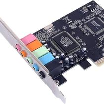 Placa PCI Express Sound 5.1