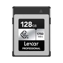 Memoria Cfexpress Lexar 128GB 1750 - 1300MB Tipo B Plata