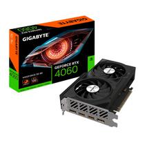 Placa de Vídeo RTX4060 8GB Gigabyte Windforce Oc DDR6/128BIT GV-N4060WF20C-