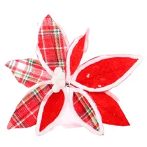 Flor Natalina Vermelha Quadrille