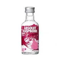 Absolut Vodka Raspberry 50ML Con 40% Alc