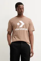 Remera Converse Big Logo Marron Claro