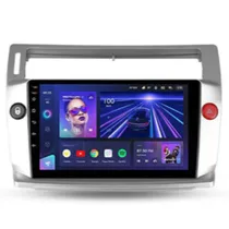Moldura I-Kit 9* Citroen C4 Pallas / Hacth/ VTR /2008-2016 (Cinza)(Canbus)