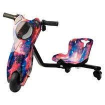 Triciclo Elétrico Keen Drift Car - 6.5" - Bluetooth - LED - Recarregável - Galaxia Racing