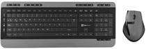 Teclado + Mouse Wireless Klipxtreme KBK-520 Magnifik Duo - Black (Espanhol)