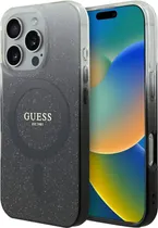 Capa Guess para iPhone 16 Pro GUHMP16LHGRCELK - Gradient Black