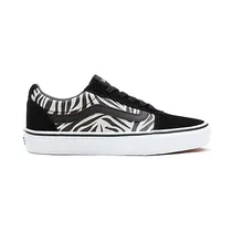 Tênis Vans Ward Metallic Zebra Unisex Preto/Branco VN0A3IUN54G