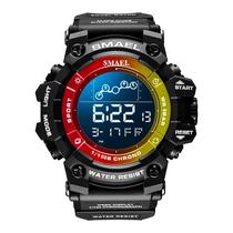 Relogio Smael 8046 RDYL Red Yellow