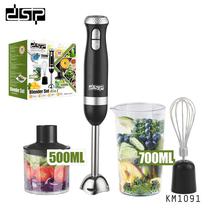 Mixer KM1091 de Mano 4 En 1 700W de 2 Velocidades, Negro 220V