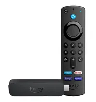 Amazon Fire TV Stick 4K 2ª Geração com Alexa Voice Remote 3ª Geração - (840268929909)