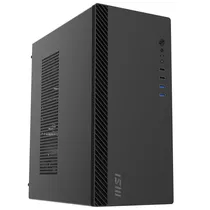 Gabinete Gamer MSI Pro Shield M100P Mid Tower - Preto