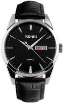 Relogio Skmei 9073 Silver/Black - Masculino