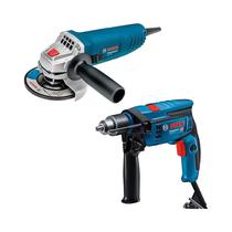 Set Amoladora Y Taladro Bosch 0601.2B7 GSB12RE+GWS850 220V