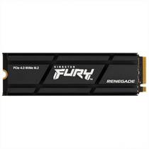 SSD Kingston Fury Renegade, 500GB, M.2 Nvme, C/ DissiPador, Leitura 7300MB/ s, Gravacao 3900MB/ s, SFYRSK/ 500