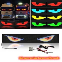 Olho LED Matrix Eye para Carro Caminhão Flexível com App