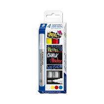 Marcador de Tiza Staedtler Lumocolor Chalk Marker 344 C4 4 Unidades