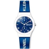 Relogio Analogico Daniel Klein DK.1.12476-4 Blanco-Azul