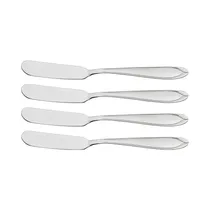 Set de Espátulas para Mantequilla Tramontina Laguna 66906/730 Plata 4 Piezas