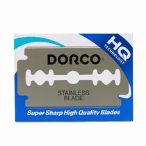 Laminas de Barbear Inox Dorco Super Sharp com 100 Unidades