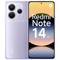 Celular Xiaomi Redmi Note 14 5G 12GB de Ram / 512GB / Tela 6.67" / Dual Sim - Lavender Roxo (Global)