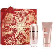 Kit Perfume Feminino Carolina Herrera 212 Vip Rose Edp 80 ML+ Locao Corporal