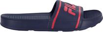 Outlet Chinelo Fila 1SM00029-431 Sleek Slide ST Masculino Azul Marinho/Vermelho/Vermelho