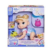 Muñeca Hasbro Baby Alive Crawl 'N Play Harper Hugs F9709