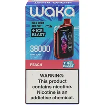 Vape Descartavel Waka Blast 36000 Puffs 5% Nicotina - Peach