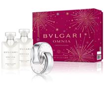 Kit Bvlgari Omnia Crystalline Feminino Edt 40ML + Locao Corporal + Gel de Banho