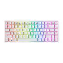 Teclado Royal Mecanico RK84 RGB s/f White SW Brown Switch Brown