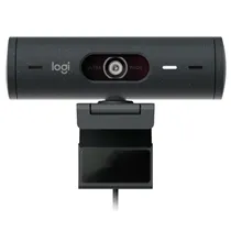Webcam Logitech Brio 500 1080P / FHD - Preto (960-001412)