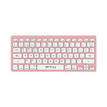 Teclado Inalambrico FTX FTXB1000 Slim Rosa (Portugues)