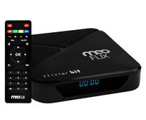 Receptor Meoflix Flixter Bit 16GB / 1GB Ram / Uhd / Iptv / 4K - Negro