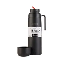 Termo Terrano Premium 1L Negro Mate