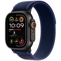 Apple Watch Ultra 2 49 MM/M/L MYTJ3LW A2986 GPS + Celular - Black Titanium/Blue Trail Loop